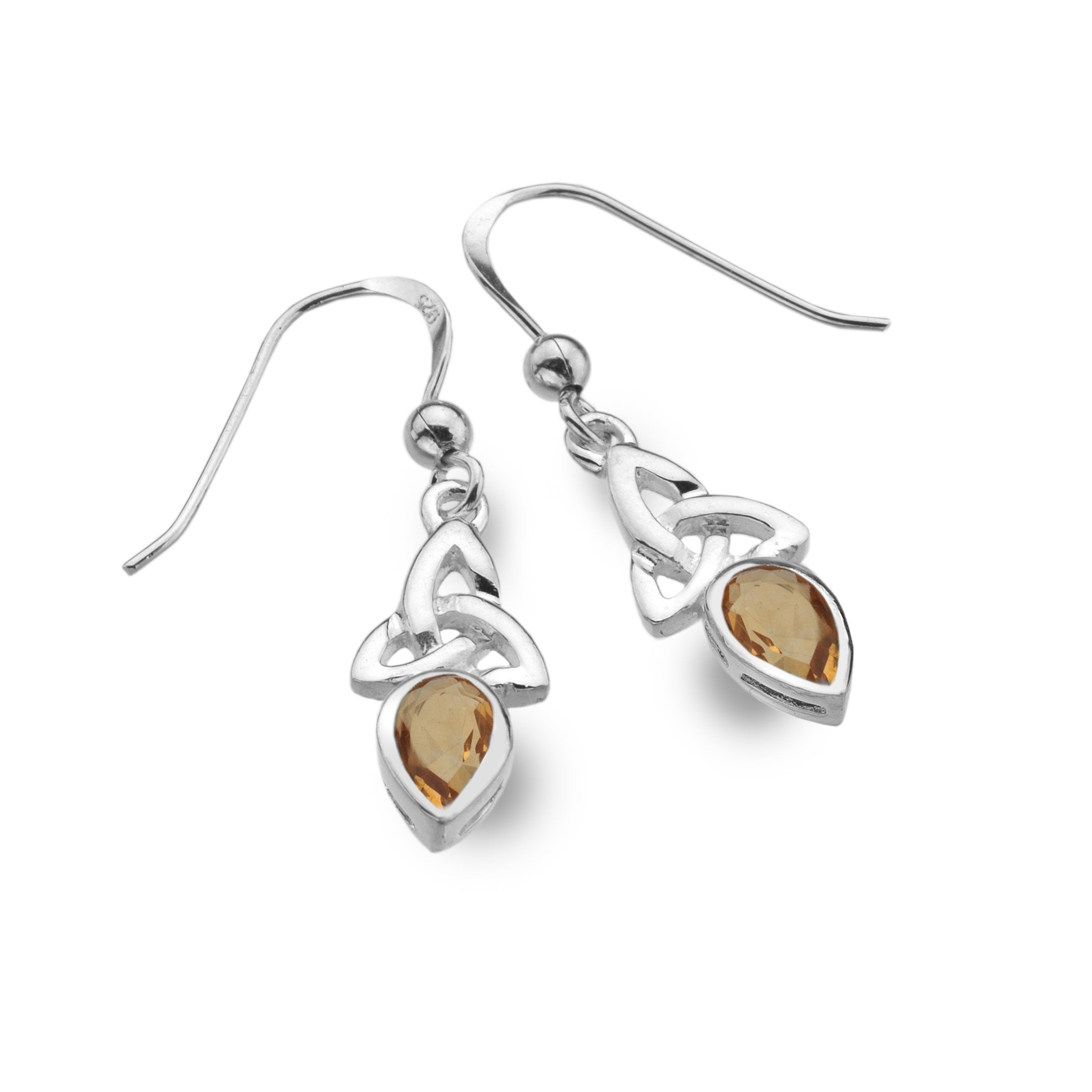 November - Citrine - Birthstone Earrings